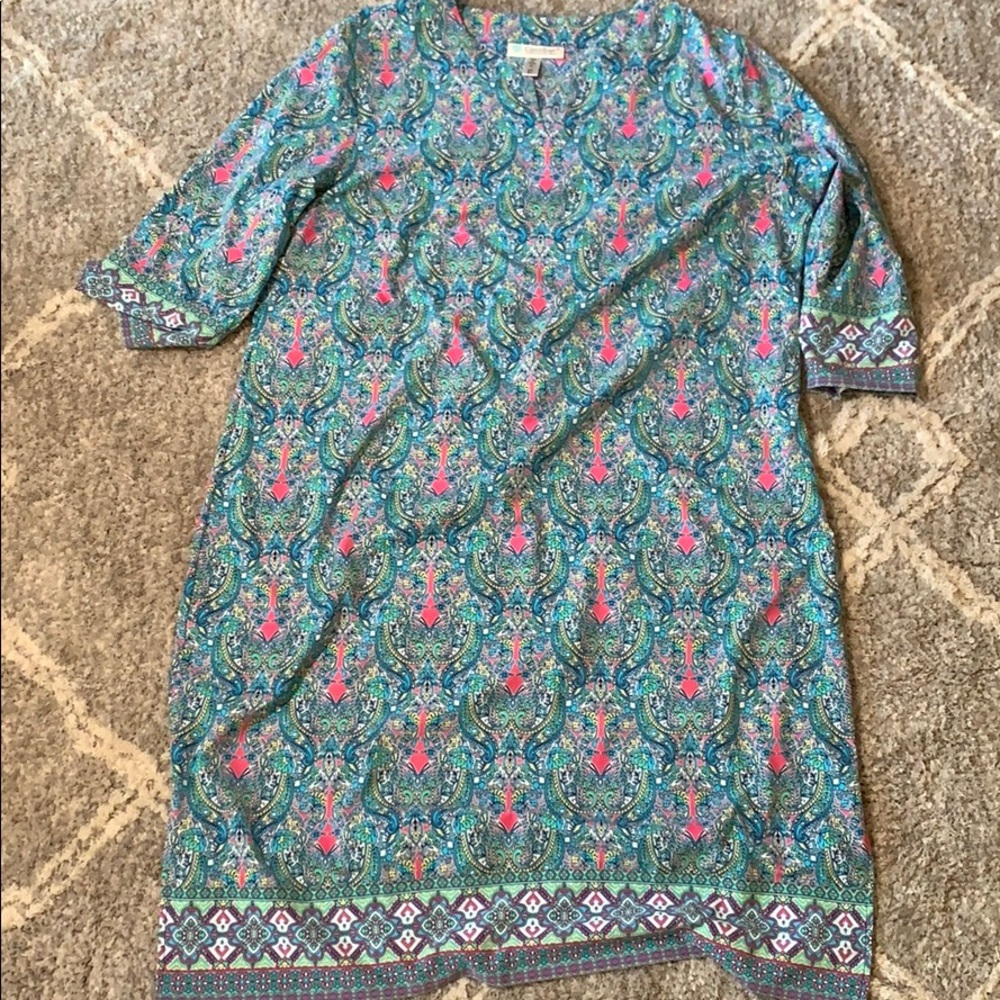 Coolibar Patterned Swim Coverup Size XL